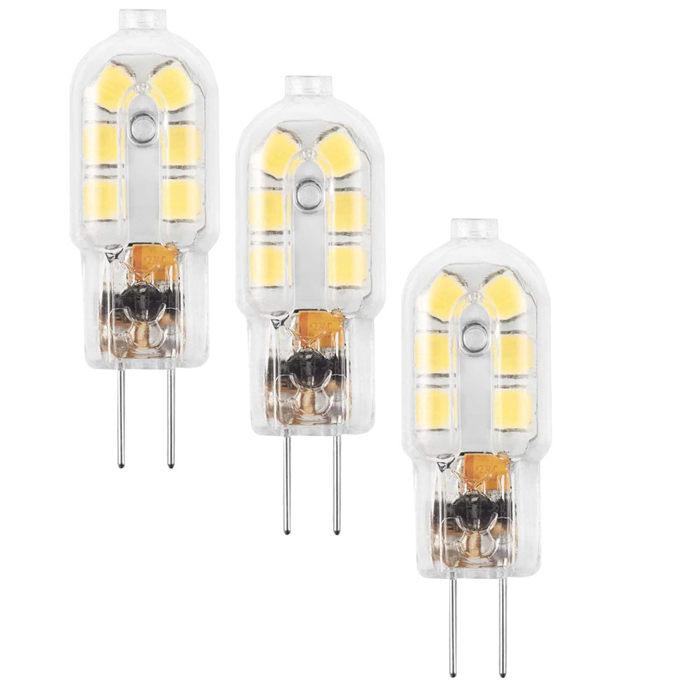 Quick shipping1.5W 12V Daylight White 6000K LED Bulbs 12 volt 20 watt g4 LED Bulbs for Landscape Lighting Lawn Lights