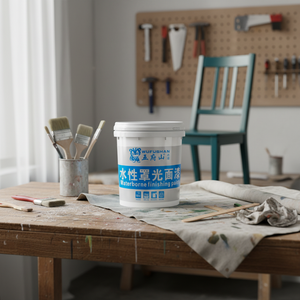 Revêtement architectural Wufushan, revêtement liquide acrylique, monocomposant, semi-brillant, revêtement pour bâtiments à pulvériser - Product Image 6