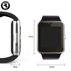 Reloj Inteligente Kinggard <span class=keywords><strong>GT08</strong></span> con Pantalla Táctil, Batería de Gran Capacidad, Doble SIM, Cámara 3G, Correa de Cuero, GPS, Rastreador de Actividad Física para IOS/Android - Product Image 5