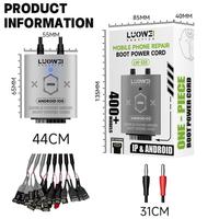 Câble d'alimentation de démarrage Luowei LW-325 pour réparation de téléphones iPhone 8-16 Pro Max et testeur Android