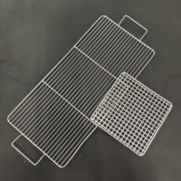 Grille de barbecue en acier inoxydable 304 pour brochettes de viande et légumes