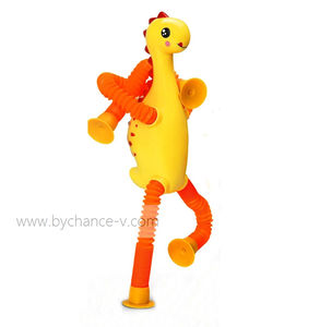 Tubes extensibles dinosaures anti-stress pour enfants, cadeau gratuit pour les fêtes, idéal pour les voyages en avion, en voiture et les jeux intérieurs silencieux - Vente chaude - Product Image 6