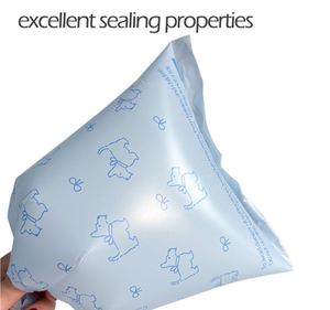 New Easy Tie Handles <b>Compostable</b> Biodegradable T-Shirt Material Plastic Doggie Waste Bags Cleaning - Product Image 5
