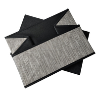Lot de 4 boîtes de rangement pliables en velours mat OHS pour vêtements, jouets, salle de bain - Gain de place, vert forêt