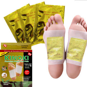 Top Selling Daily Needs Amazon <strong>UK</strong> Best Seller 2-in-1 Natural Herbs Eco-friendly Customizable Detox Foot Patches Kinoki for Sleep - Product Image 1