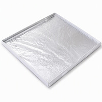 Panneau de plafond perforé sur mesure 600 mm, panneau escalonné résistant à l'humidité pour projets éducatifs et médicaux