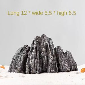 Micro Paysage Ciment Décoration Silicone Moule Plante Verte Petite Rocaille Pierre Décoration Meulage Outil Petite Pile <span class=keywords><strong>Montagne</strong></span> - Product Image 2