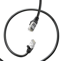 D-sunty Cat5 Kabel Ethernet FTP Kabel Patch RJ45 Kabel Jaringan LAN 8 Konduktor 0.5m 1m 2m 5m 10m