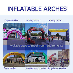 CATC kustom lengkungan tiup serbaguna maraton mulai/garis akhir penggunaan luar ruangan promosi bermerek masuk untuk pameran - Product Image 6