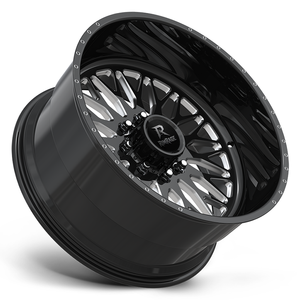 Cerchi American Force N09 EXTORT SS Forgiati su Misura per Fuoristrada, Compatibili con Ford F250, Ram 2500, Silverado 2500, GMC Sierra 2500 - Product Image 4