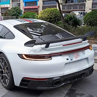 Diffuseur arrière en fibre de carbone sèche forgée de style OEM sport amélioré pour Porsche 992 Carrera S