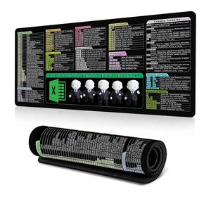 Alfombrilla de Ratón con Atajos de Excel - Alfombrilla de Ratón para Juegos XL Extragrande con Guía de Atajos |   Alfombrilla de Teclado para Hojas de Cálculo de Oficina para PC - Product Image 6