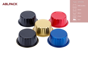 ABL AP050B 50ml อลูมิเนียมฟอยล์บรรจุขนมหวานสําหรับขนมไหว้พระจันทร์บราวนี่ <span class=keywords><strong>Panna</strong></span> <span class=keywords><strong>Cotta</strong></span> - Product Image 6