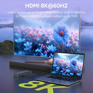 <span class=keywords><strong>Thunderbolt</strong></span> 4 40Gbps 20 trong 1 4K 60Hz USB Gen2 2.5 gam <span class=keywords><strong>Ethernet</strong></span> <span class=keywords><strong>Hub</strong></span> Mac Mini M4 Docking Station Màn hình kép cho DELL/HP/Mac - Product Image 4