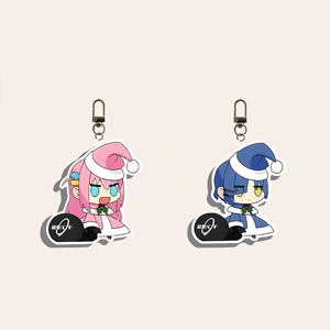 Wholesale Custom Acrylic Cartoon <b>Anime</b> Acre <b>Keychain</b> Q Edition Cute Creative Hanging Bag Decoration - Product Image 2
