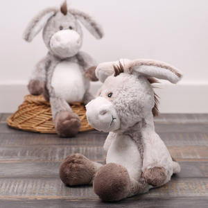 Vente en gros de peluches <span class=keywords><strong>Niki</strong></span> Donkey Doll, adorable poupée âne à longues oreilles suspendue - Product Image 1