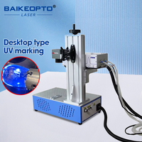 Nouvelle machine de marquage laser UV 5W 10W EZCAD, graveur de précision sur table refroidi par eau pour verre, plastique et PCB