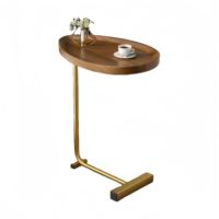 Table basse portable multifonctionnelle au design nordique simple et moderne, durable, pour salon, petite table de chevet et d'angle