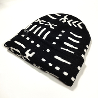 Produsen topi musim dingin rajutan berkualitas tinggi untuk pria, berbahan tenun, dengan label, logo custom, dan desain jacquard.