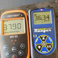 Dosimètre numérique personnel MR-50 00:06 00:15 pour rayons X, alpha, bêta, gamma et mesure des ondes électromagnétiques (EMF) – Voir l'image agrandie, Ajouter à la comparaison, Partager