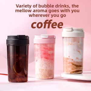 Tritan Straw Type Large Capacity Leak-Proof Portable Water <b>Bottle</b> Coffee Mug Outdoor Sports Hydration <b>Flask</b> Car-Mounted - Product Image 2