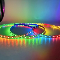 Bande lumineuse LED RGBIC 3535 90 LED adressable individuellement avec circuit intégré pour applications d'éclairage créatif