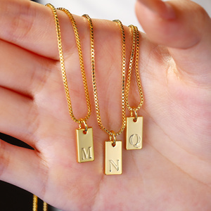 Luxury Tiny Alphabet Charm <b>Cross</b> Border Multi Exclusive Low Minimum Order E-coating Protection Accurate Precision Stamped Detail - Product Image 6