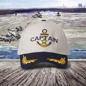 Gorra de Béisbol de Mezclilla Captain First Mate - 100% Algodón Unisex para Verano - Product Image 3
