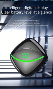 New Small Tws Y-0 Auriculares Wireless Earphones Bt 5.3 Breathing Light Waterproof Voice Assistant Earbuds In-ear Headphones - Product Image 6