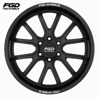 Nouvelle Arrivée Jantes Forgées en Alliage ET Négatif 22 24 26 28 30 Pouces 10x225 pour Chevrolet Silverado HD