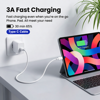 Câble USB vers Type C, charge rapide 3A, tressé en nylon, synchronisation des données 480 Mbps pour téléphones mobiles, écouteurs, appareil photo, plusieurs longueurs