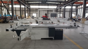 Scie à panneaux de précision à table coulissante automatique CNC, machine à scier le bois professionnelle - Product Image 2