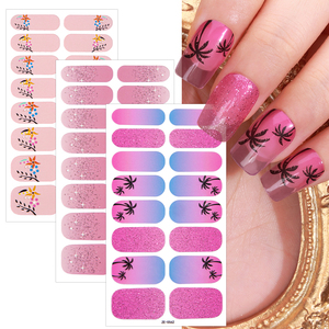 OEM ODM personnalisé meilleur prix simple frais lumineux design complet autocollants de film d'art pour ongles pour les femmes <span class=keywords><strong>manucure</strong></span> - Product Image 4