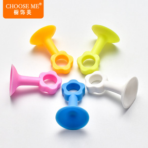 Choose Me Retenue de porte en silicone à fixation murale sans perçage, installation facile, butée de porte multifonctionnelle pour usage domestique - Product Image 1