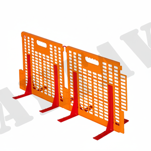 Nuevo Separador de Pollitos Tipo H de Plástico Naranja, Jaula para Animales con Larga Vida Útil, 50x45cm, 1 Año de Garantía para Granjas Avícolas AYTAV - Product Image 2