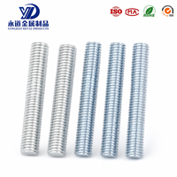 Galvanized Full Threaded Stud Bar Rod Screw Bolt M3 M6 M8 M10 M12 Carbon Steel Zinc Plated All Thread Rod