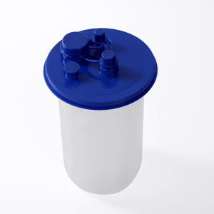 Sonde d'aspiration médicale jetable Hispa F-1500-01 Transparente/Bleue Usage hospitalier 1500ml Emballage individuel Classe I ISO 13485 - Product Image 4