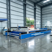Nouvelle machine de découpe CNC à jet d'eau 5 axes avec moteur de pompe, structure portique haute précision pour la découpe de tôles métalliques