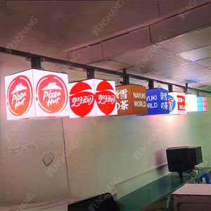 จอแสดงผล LED รูปทรงลูกบาศก์สำหรับโฆษณาในร่ม ความละเอียด P2 HD สำหรับวางบนเคาน์เตอร์ เหมาะสำหรับร้านค้าปลีก สำนักงาน และตกแต่งโต๊ะทำงาน - Product Image 4