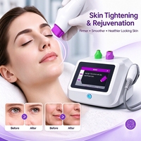 Appareil de beauté portable avec 3 sondes, appareil professionnel de soin de la peau du visage, du cou, des yeux et du corps, machine à usage professionnel en salon