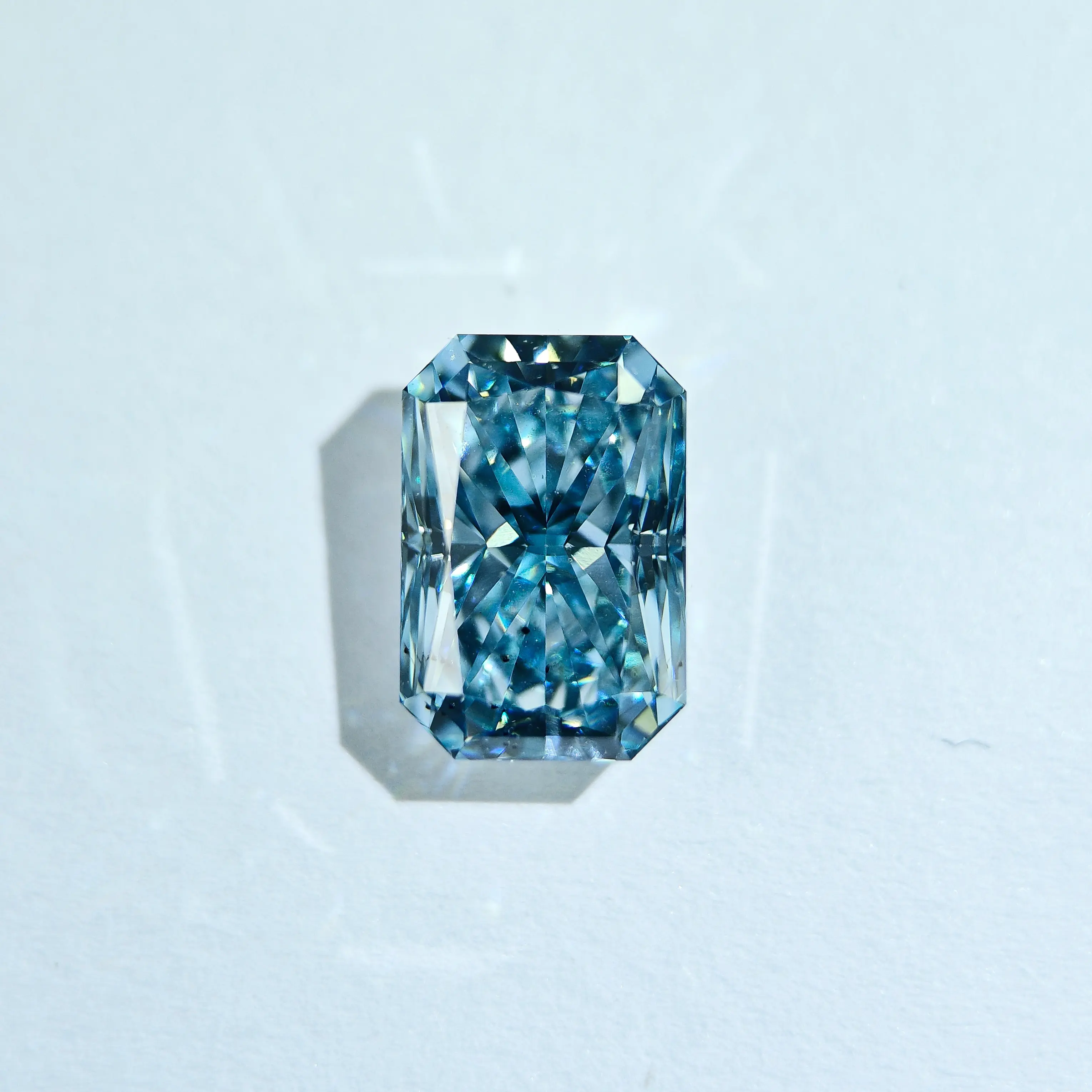 Fancy Intense Blue Lab Grown Diamond IGI GIA Certificado 4.08ct Venta al por mayor Lab Created Diamond HPHT CVD Lab Grown Diamond