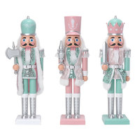 Soldats Casse-Noisettes de Noël de 20 pouces, décorations de Noël colorées bonbon, style macaron, très populaires
