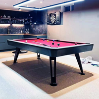 Baichen 3-in-1 Billardtisch 9 Fuß Billardtisch Anpassbarer Moderner Billardtisch mit Ledertaschen zum Verkauf