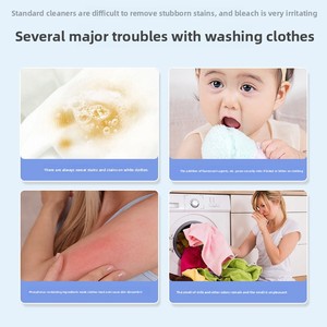 <span class=keywords><strong>Digo</strong></span> DSLR-0020 Quitamanchas y Antiamarilleamiento para Ropa Blanca de Bebés, Polvo Blanqueador con Aroma Floral - Product Image 3