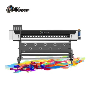 1.8M 6 Kaki Kepala Tunggal XP600 Printhead Printer Format Besar untuk Eco Solvent Banner