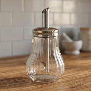 Dispenser per zucchero 250ml in acciaio inossidabile e cristallo (Ibili 755505) - Product Image 3