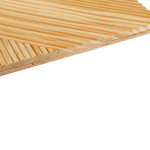 <span class=keywords><strong>MUMU</strong></span> DESIGN Panel de pared de rompecabezas 3D Instalación interior conveniente de paneles de pared de patrón geométrico de madera contrachapada maciza - Product Image 4