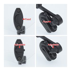 Déflecteur <span class=keywords><strong>de</strong></span> <span class=keywords><strong>pare</strong></span>-<span class=keywords><strong>brise</strong></span> <span class=keywords><strong>de</strong></span> <span class=keywords><strong>moto</strong></span> Fumée/Clair <span class=keywords><strong>Extension</strong></span> <span class=keywords><strong>de</strong></span> <span class=keywords><strong>pare</strong></span>-<span class=keywords><strong>brise</strong></span> réglable Universel pour KAWASAKI pour Honda pour BMW pour Harley - Product Image 3