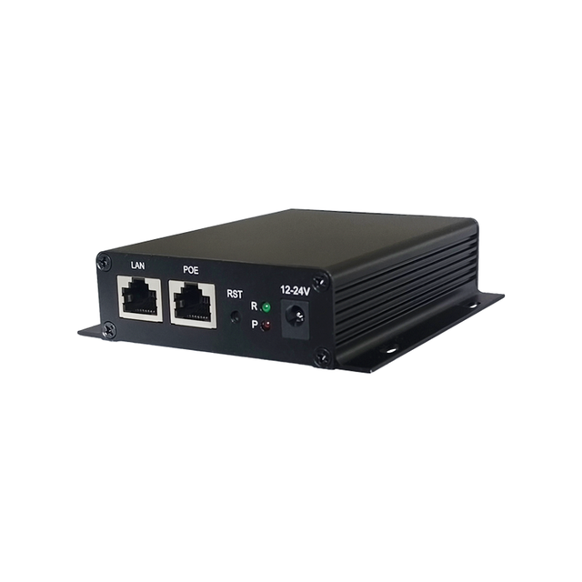 Vnetpa NS-T21 IP Paging Gateway 15W with 2 IO Alarm Input 2 Relay Out for IP PA System