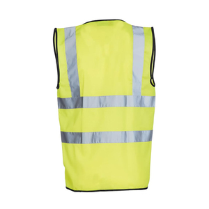 CITICITY High Viz Safety Vest Fluorescent Yellow Construction Warehouse Work Vest Jacket for Men - Product Image 4